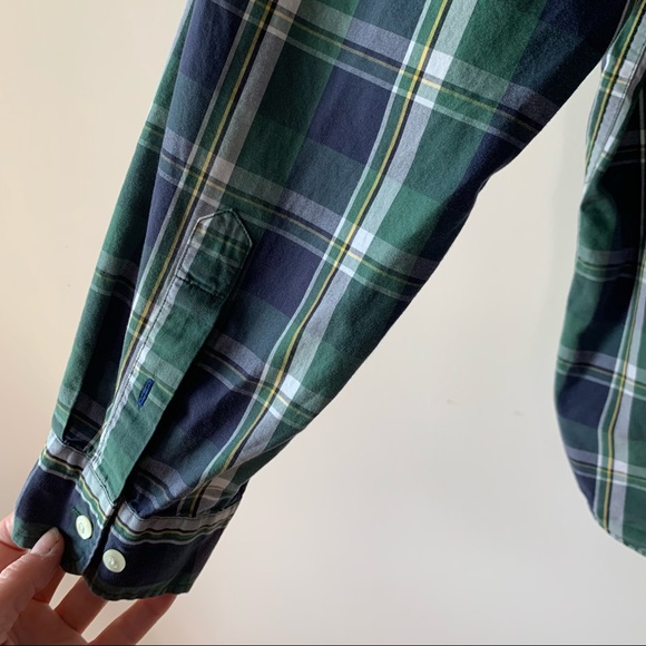 Nautica 80's Two-Ply Cotton button down men's shirt. 3XL - Picture 4 of 12